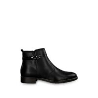 Boots cuir Pasadina Noir ou Noisette tamaris