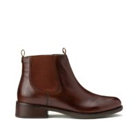 Boots cuir Resia Marron Geox