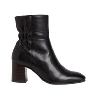 Boots cuir Solo Noir tamaris