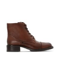 Boots cuir Tess Cognac JONAK