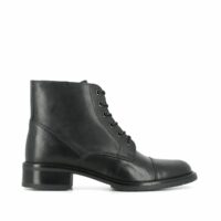 Boots cuir Tess Noir JONAK