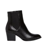 Boots cuir Torly Noir tamaris