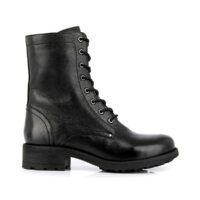 Boots cuir à lacets Laya Noir LES TROPEZIENNES PAR M BELARBI