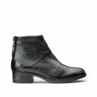 Boots cuir détail clous Marilu Noir MJUS