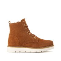 Boots cuir suède Ria Noir ou Cognac Vero Moda