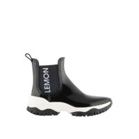 Boots de pluie semelle compensée Jayden Noir ou Vert Lemon Jelly