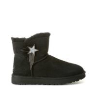 Boots en cuir Bailey Star Noir Ugg