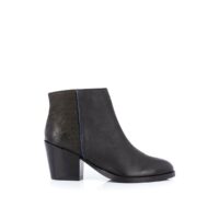 Boots en cuir Lexika Noir KAPORAL