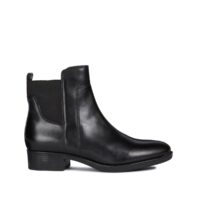 Boots respirantes en cuir Felicity Noir Geox