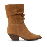 Boots talon large Camel LA REDOUTE COLLECTIONS