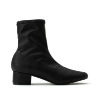 Boots talon plat Noir LA REDOUTE COLLECTIONS