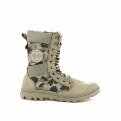 Bottes à lacets Tactical OPS Camo WP Military Green Palladium