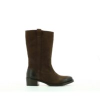 Bottes cuir KICKAMARGUE Marron Kickers