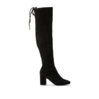 Bottes cuissardes talon large Noir LA REDOUTE COLLECTIONS