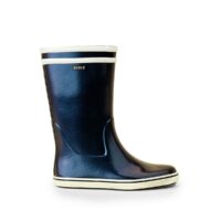 Bottes de pluie irrisée Malouine Bleu Irisé Aigle