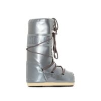 Bottes fourrées Vinyl Met Argent moon boot