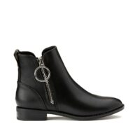 Bottines Bobby zip Noir Only