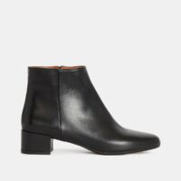 Bottines cuir Bussie Noir MINELLI