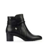 Bottines cuir Calafat Noir Pikolinos