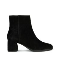 Bottines cuir Calinda Noir Geox