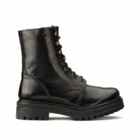 Bottines cuir Nelson Noir JONAK