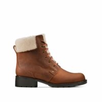 Bottines cuir Orinoco Dusk Marron Clarks