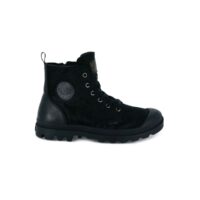 Bottines cuir Pampa Hi Zpny Noir Palladium