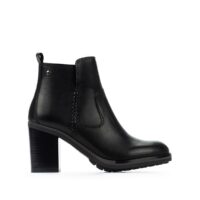 Bottines cuir Pompeya Marron ou Sea Moss ou Vert ou Noir Pikolinos