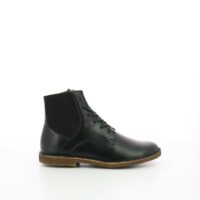 Bottines cuir Titi Noir Kickers