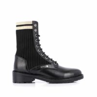 Bottines cuir Zina Noir LES TROPEZIENNES PAR M BELARBI