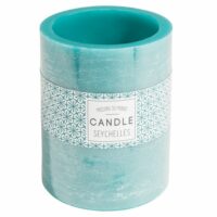 Bougie lanterne bleue H 12 cm Maisons du Monde