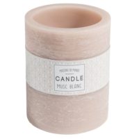 Bougie lanterne taupe H 12 cm Maisons du Monde