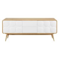 Buffet 2 portes 2 tiroirs blanc Monroe Maisons du Monde