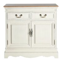 Buffet 2 portes 2 tiroirs crème Léontine Maisons du Monde