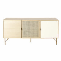 Buffet enfilade 3 portes tricolores Solstice Maisons du Monde