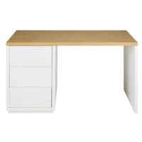 Bureau blanc 3 tiroirs Austral Maisons du Monde