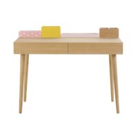 Bureau vintage enfant 2 tiroirs Lea Maisons du Monde