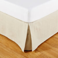 Cache-sommier 90x190 en lin beige Maisons du Monde