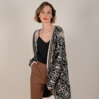 Cardicool long Beige / Noir MOLLY BRACKEN