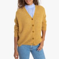 Cardigan col V Beige Esprit