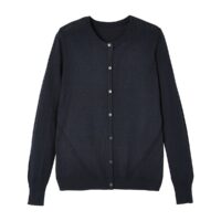 Cardigan col rond boutonné