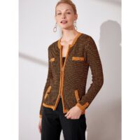 Cardigan en grosse maille