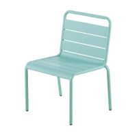 Chaise enfant en métal bleu turquoise Fun Summer Maisons du Monde