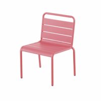 Chaise enfant en métal rose Fun Summer Maisons du Monde