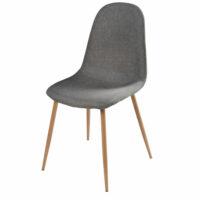 Chaise style scandinave grise Clyde Maisons du Monde