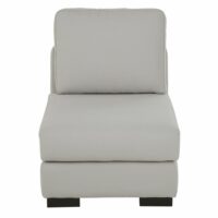 Chauffeuse de canapé en coton gris clair Terence Maisons du Monde