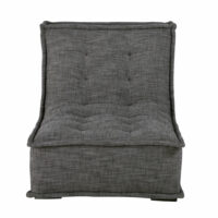 Chauffeuse de canapé gris charbon Dewey Maisons du Monde