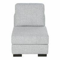 Chauffeuse de canapé gris clair chiné Terence Maisons du Monde