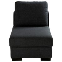 Chauffeuse de canapé modulable gris anthracite Terence Maisons du Monde