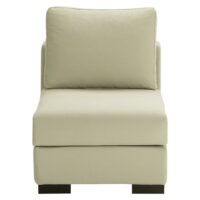 Chauffeuse en coton mastic L 64 cm Terence Maisons du Monde